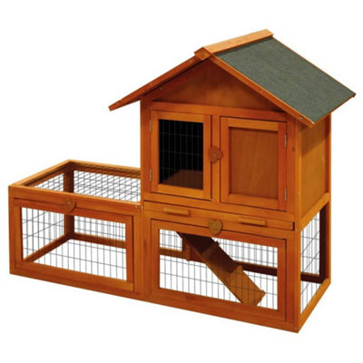 FLAMINGO Rabbit Hutch Salsa135x65x100 cm Brown Price Comparisons | Compare The Build