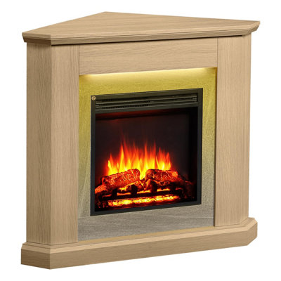 Corner fireplace - Vento Nordic