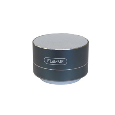 FLAMME Bluetooth Speaker with Pre Installed Fireplace Craclking Sound Effects