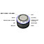 FLAMME Bluetooth Speaker with Pre Installed Fireplace Craclking Sound Effects