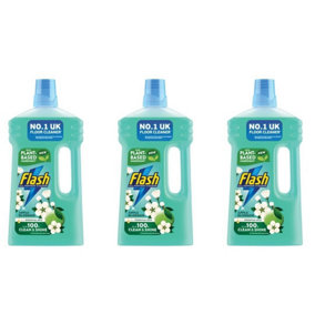 Flash All Purpose Cleaner Clean & Shine Apple Blossom 1L Pack of 3