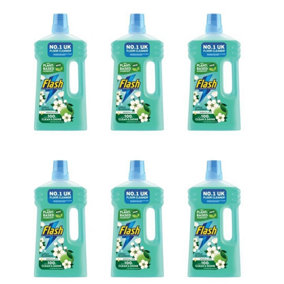 Flash All Purpose Cleaner Clean & Shine Apple Blossom 1L Pack of 6