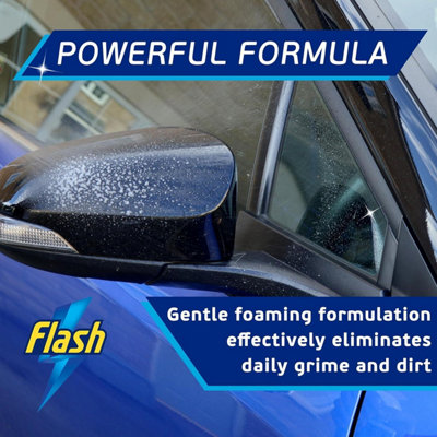 FLASH All-Purpose Exterior Car Cleaner Spray Safe for All Surfaces 2x500ml