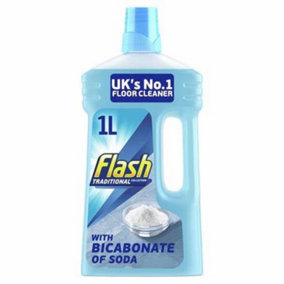Flash All Purpose & Floor Cleaner, Traditional with Bicarbonate of Soda, 1L