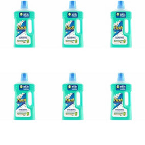 Flash Antibacterial Liquid Cleaner Apple Blossom 1L (Pack of 6)