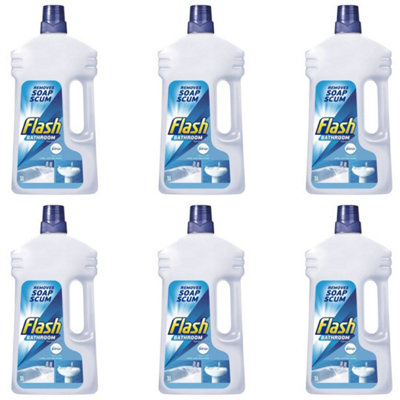 Flash Bathroom Cleaner 1L (Pack of 6)