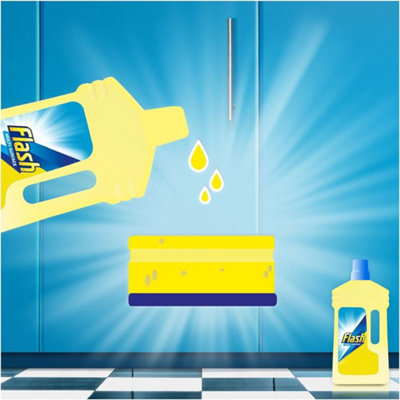 Flash Clean & Shine All Purpose Cleaner Lemon 1 Litre Bottle