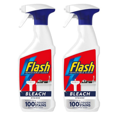Flash Impeccable Clean Bleach Hygiene Tough Stain Remover Eucalyptus ...