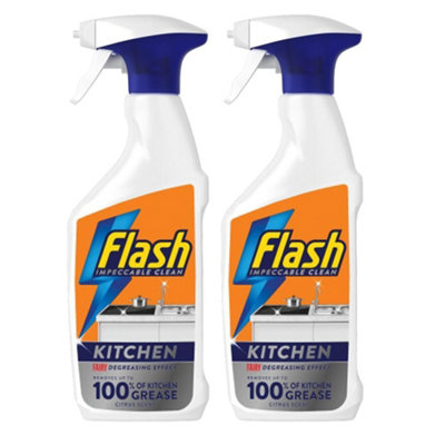 Flash Impeccable Clean Kitchen Degreasing Effect Kitchen Grease Remover ...