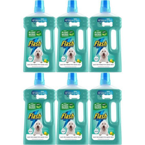 Flash Liquid Cleaner For Pet Lover Citrus 1L x 6