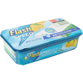 Flash Speed Mop Refill Pad Wet Cloths Pack of 24