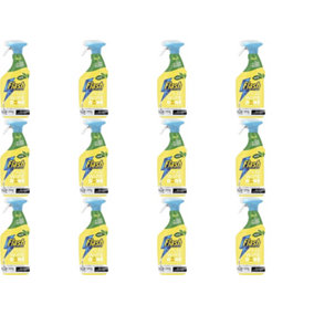 Flash Spray Wipe Done Kitchen Crisp Lemon 800ml (Pack of 12)