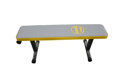 Flat Bench for Weight Training Compact Home Gym Equipment