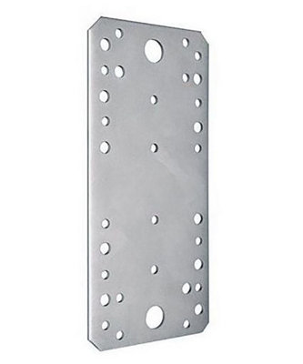 Flat Bracket 2.5mm Heavy Duty Connecting Joining Plate Galvanised Steel Sheet