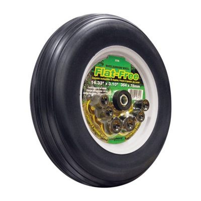 Flat Free Puncture Proof Wheelbarrow Wheel 14