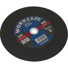 Flat Metal Cutting Disc - 300 x 3.2mm - 22mm Bore - 5100 Max RPM - Angle Grinder