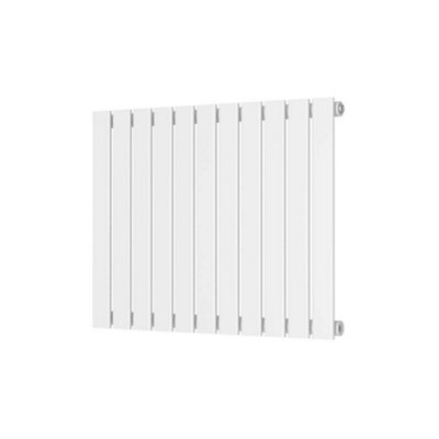 Flat Panel Designer Radiator Single 600mm x 750mm White