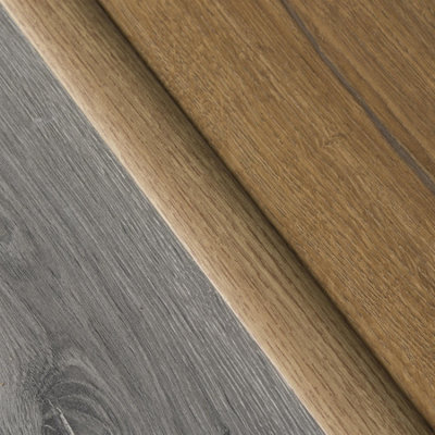 Flat self-adhesive wood effect aluminium door floor edging bar strip trim threshold 930 x 30mm a02 elm