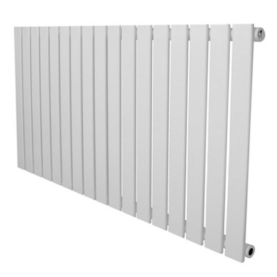 Flat Single Column Radiator 600mm x 1190mm Modern Designer Single Panel