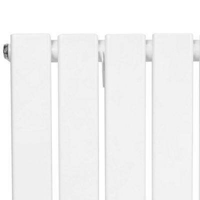 Flat Single Column Radiator 600mm x 910mm Modern Designer Double Panel ...