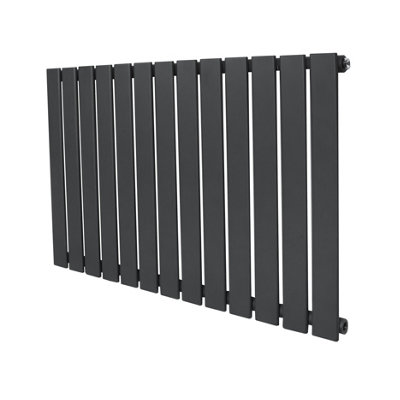 Flat Single Column Radiator 600mm x 910mm Modern Designer Single Panel