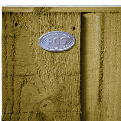 Flat Top Feather Edge Fence Panel (Pack of 5) Width: 6ft x Height: 1ft Vertical Closeboard Planks Fully Framed - 5