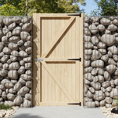 Flat Top Robust Design Strong Garden Gate Pathway Pedestrain Gate with ...