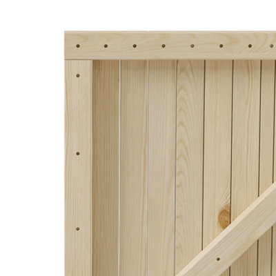 Flat Top Robust Design Strong Garden Gate Pathway Pedestrain Gate with ...