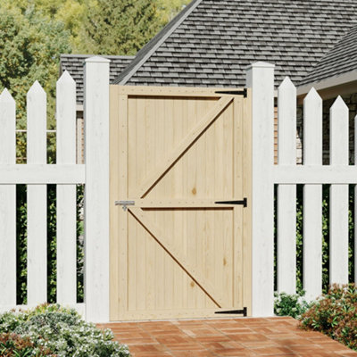 Flat Top Robust Design Strong Garden Gate Pathway Pedestrain Gate with ...