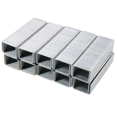 Flat Wire 10mm Staples Heavy Duty Stationary Stapler Staple Gun Refill 1000pc