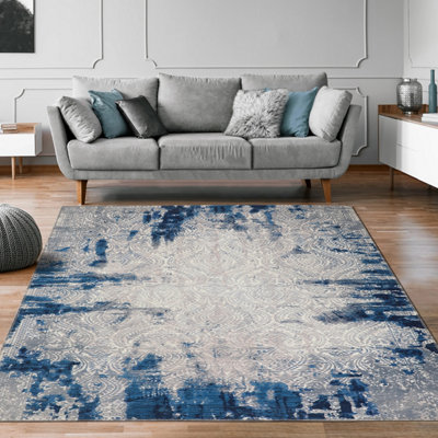 Flatweave Boston Ombre Chenille Rug 100X200CM