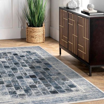 Flatweave California Chenille Rug 100x200cm