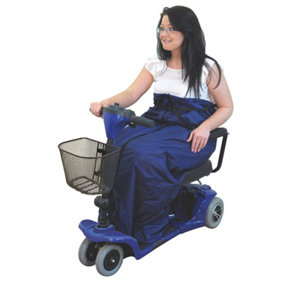 Fleece Lined Lower Body Scooter Cosy - Waterproof Fabric - Machine Washable