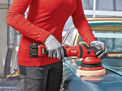 Flex Power Tools 459089 XFE 15 150 18.0-EC Cordless Orbital Polisher ...