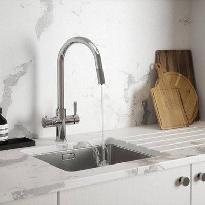 Flex Pro Chrome 4 in 1 Instant Boiling Water Tap