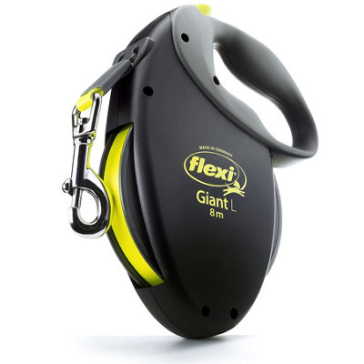 Flexi Giant Neon Tape Dog Lead Large 8m 50kg