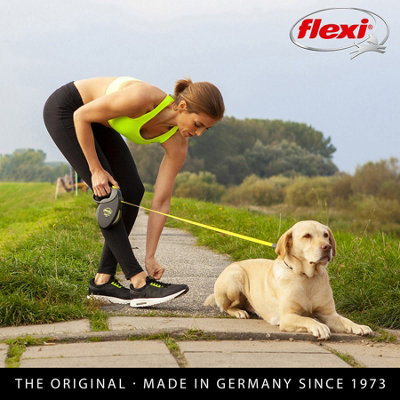 Flexi Giant Neon Tape Dog Lead Large 8m 50kg - 7