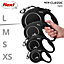 Flexi New Classic Tape Retractable Large Black 5m Dog Leash/Lead 1-50kg