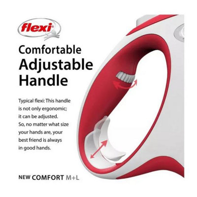 Flexi New Comfort S Tape 5M Red