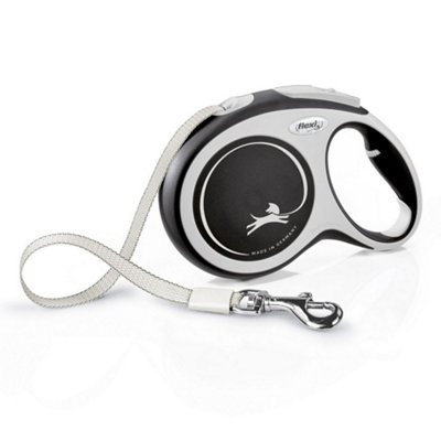 Flexi New Comfort Tape Large Retractable Dog Lead Black (5m) Price Comparisons | Compare The Build