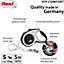 Flexi New Comfort Tape Retractable Small Black 5m Dog Leash/Lead 1-15kg