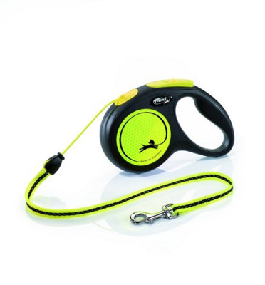 Flexi New Neon Cord M Yellow 5m 1-20kg Price Comparisons | Compare The Build