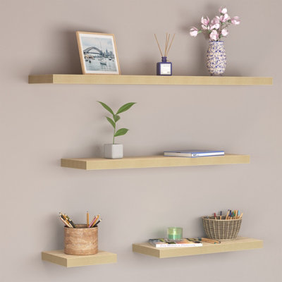 Flexi storage store floating shelf