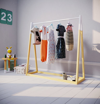 Adjustable clothes rail online b&q