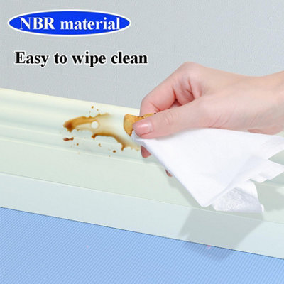 Flexible Baseboard Molding Trim, Peel and Stick Rubber Wall Base ...