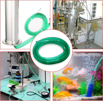 1'' ID × 1-1/4'' OD - 25 Ft Clear Plastic Vinyl Tubing, Flexible PVC Hose Lightweight BPA Free And Non-Toxic Vinyl Tube For Transfer Water Air Oil - Foto 10