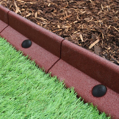 Flexible Lawn Edging Garden Border Grass Pathways Plot Flowerbed Raised ...
