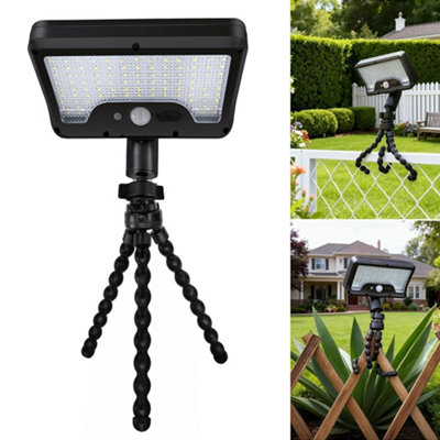 Flexible Octopus Solar Lights Outdoor, Solar USB Dual Charge Motion ...