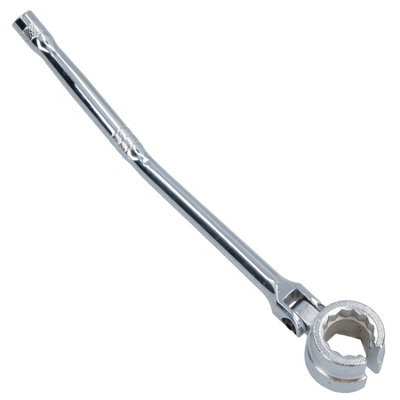 Flexible Oxygen Lambda Sensor Socket Wrench Offset Handle Spanner AT957