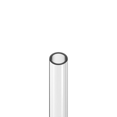 Tuyau Silicone Souple Haute Température - 1mm X 2mm - Longueur 5 Mètres - Transparent